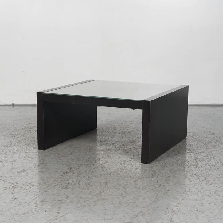 Bijzettafel Solidesk - Bruin - 38 x 78 x 78 cm, Huis en Inrichting, Tafels | Salontafels, Ophalen of Verzenden