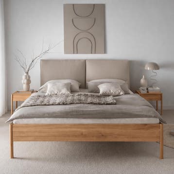 Forestales San Diego Massief Houten Bed - 160 x 220, Nieuw