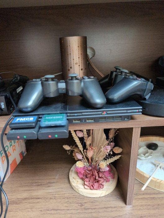 Sony - Playstation 2 (PS2) - PS2 slim avec adaptateur HDMI, Spelcomputers en Games, Spelcomputers | Overige Accessoires