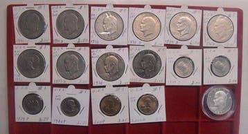 Verenigde Staten. 1 Dollar 1976 Silver Proof and 16