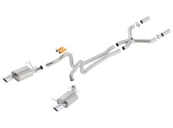 Borla 13-14 Mustang GT/Boss 302 5.0L V8 RWD Single Split, Ophalen of Verzenden, Nieuw