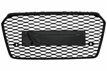 Grill Audi A7 RS7 15-17 Look Zwart, Ophalen of Verzenden, Nieuw