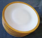 Hutschenreuther - Tafelservies (10) - Greca dorata - 24 kt