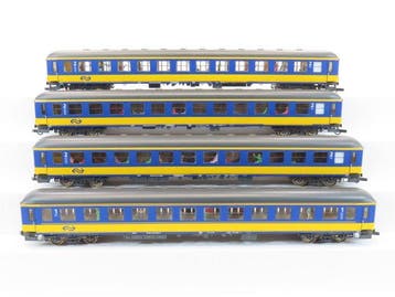 Roco H0 - uit set 41306 - Modeltrein personenwagonset (4) -, Nieuw