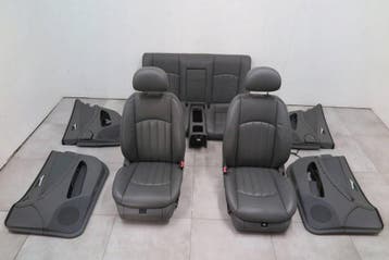 complete leren stoelen grijs Mercedes CLS W219, Verzenden, Gebruikt