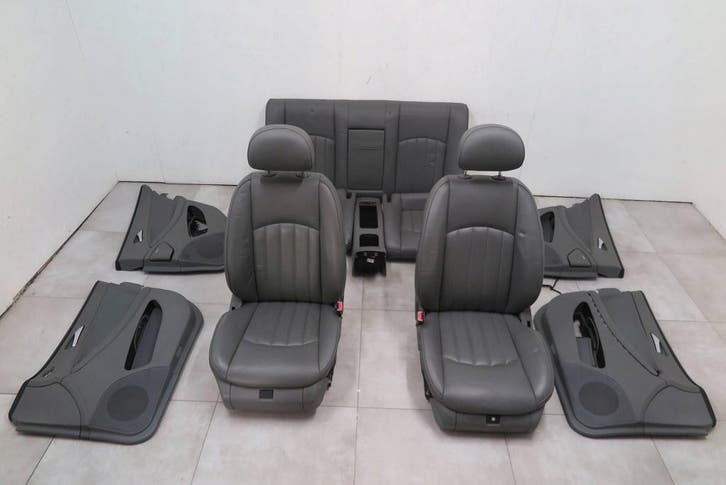 complete leren stoelen grijs Mercedes CLS W219, Auto-onderdelen, Interieur en Bekleding, Gebruikt, Verzenden