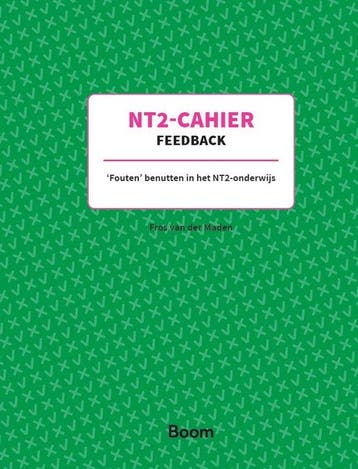 9789024469635 NT2-Cahier Feedback Fros van der Maden, Verzenden, Nieuw, Fros van der Maden