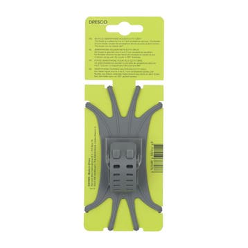 Dresco Smartphone Houder Fiets EZ Fit Grijs, Verzenden, Nieuw