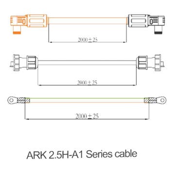 Seriekabel voor Growatt ARK HIGH voltage batterij, Ophalen of Verzenden, Nieuw