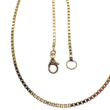 Gouden Venetiaanse ketting, Sieraden, Tassen en Uiterlijk, Kettingen, Ophalen of Verzenden, Gebruikt, Goud, Goud