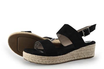 Dolcis Sandalen in maat 40 Zwart, Dolcis, Verzenden, Zwart, Sandalen of Muiltjes