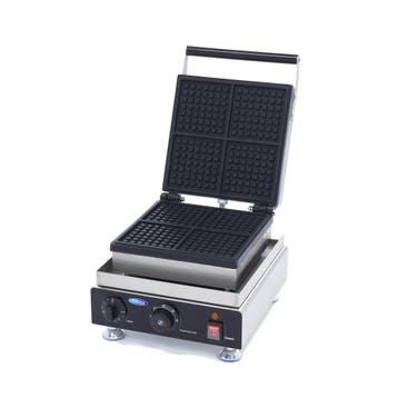 Wafelijzer | 50–300°C | RVS | Mini vierkante wafels | 1.75kW, Verzenden, Nieuw in verpakking