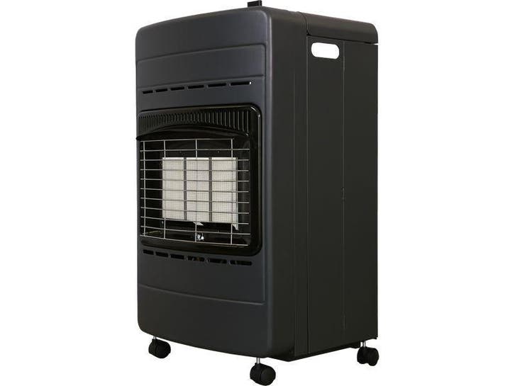 Qlima opvouwbare-verrijdbare gaskachel GH 342 RV zwart, Caravans en Kamperen, Kampeeraccessoires, Nieuw