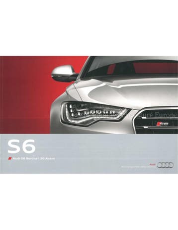 2011 AUDI S6 BROCHURE ITALIAANS, Nieuw, Audi, Author