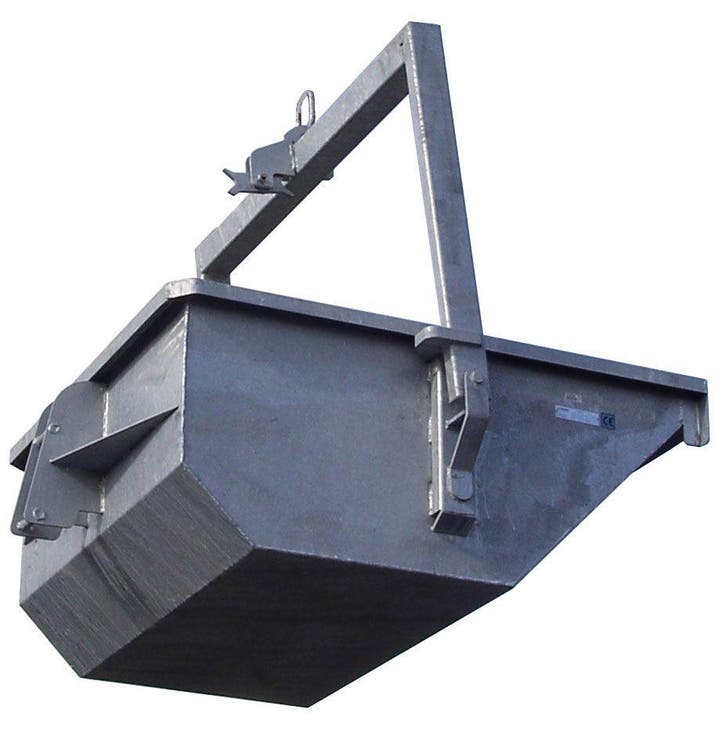 Kraancontainer 500 liter, Zakelijke goederen, Machines en Bouw | Kranen en Graafmachines, Overige typen, Ophalen of Verzenden