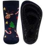 Antislipsok Donkerblauw Kerst - Rendier/Kerstboom/Zuurstok -, Jongen of Meisje, Nieuw, Ophalen of Verzenden, Ewers