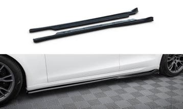Zijskirts diffusors Tesla Model S Plaid Gloss-Black V1, Ophalen of Verzenden, Nieuw
