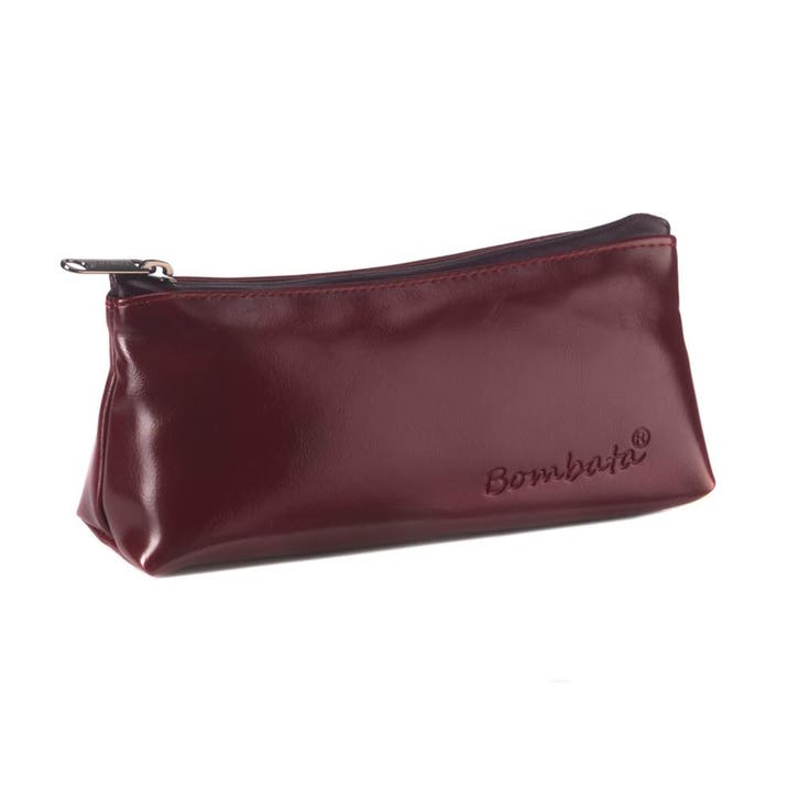 Bombata Evolution Triangular Etui - Kunstleer - Bordeaux, Diversen, Schoolbenodigdheden, Nieuw, Verzenden
