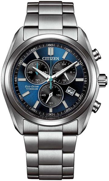Citizen AT2590-59L Super Titanium Eco-Drive horloge 40 mm, Overige materialen, Verzenden, Nieuw, Polshorloge