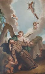 Pompeo Batoni (1708-1787), Seguace di - Estasi di San