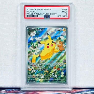 Pokémon Graded card - PIKACHU #088 - Pokémon - PSA 9, Nieuw