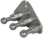 Dehn Aarde Verbindingsplaat Met 3 Vaste Kogelpunten - 728526, Verzenden, Nieuw, Overige typen