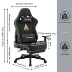 Ergonomische Bureaustoel -  Office Chair - Gamestoel - Volwa, Verzenden, Zo goed als nieuw