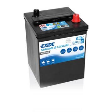 Exide Vintage accu | EU80-6 | 6V 80Ah, Auto-onderdelen, Accu's en Toebehoren, Ophalen of Verzenden, Nieuw