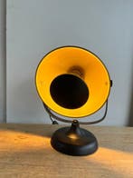 Tafellamp (2) - Zwart met goud industiele tafellamp -