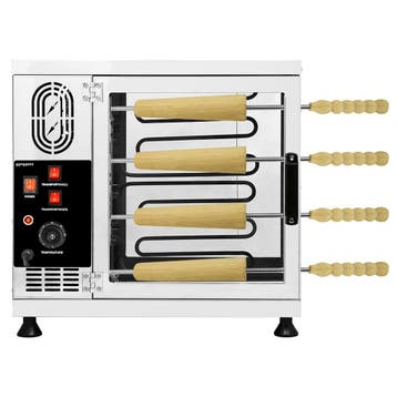 GGM Gastro | Chimney cake oven - 3,5 kW - incl. 16 rechte |, Verzenden, Nieuw in verpakking, Ovens, Magnetrons en Steamers