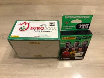 2008 Panini Euro 2008 sealed box 100 zakjes+topclass sealed, Nieuw