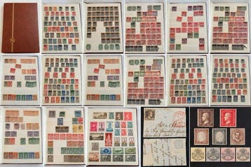 Europa - . - Huge Old-Time Worldwide Stamp Collection in, Gestempeld