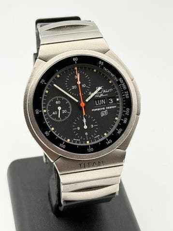 IWC - porsche design chronograph automatic titanium - 3700 -