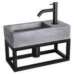 Fonteinset Differnz Ravo Beton en Handoekrek 38.5x18.5x9 cm, Doe-het-zelf en Verbouw, Ophalen of Verzenden, Nieuw