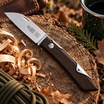 Robert Herder IBEX 60 S – Zakmes 60 mm – RVS – Gerookt, Caravans en Kamperen, Ophalen of Verzenden, Nieuw