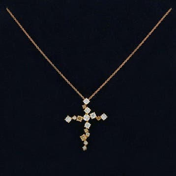 Bibigi - Halsketting - 18 karaat Roségoud - 0.54ct. tw., Nieuw