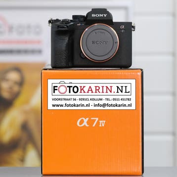Sony A7 IV body occasion | 6000 clicks | Foto Karin Kollum, Ophalen of Verzenden, Zo goed als nieuw, Sony, Handmatige focus
