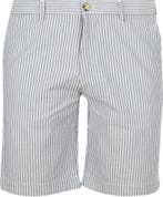 McGregor Shorts Striped Seersucker Medium Blue maat 36 Heren, Verzenden, Nieuw, Blauw, McGregor