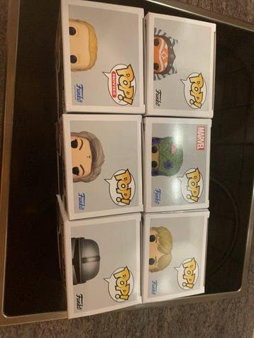 Funko - Funko Pop - Ahsoka; Fancy Groot; Luke Skywalker;