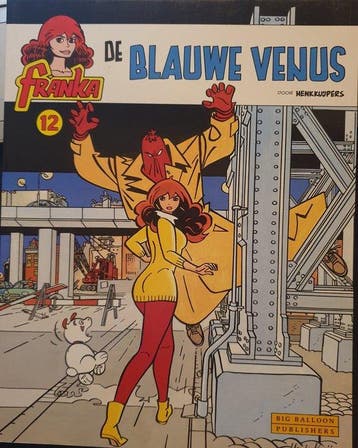 Franka 12   De blauwe venus 9789054253754, Zo goed als nieuw