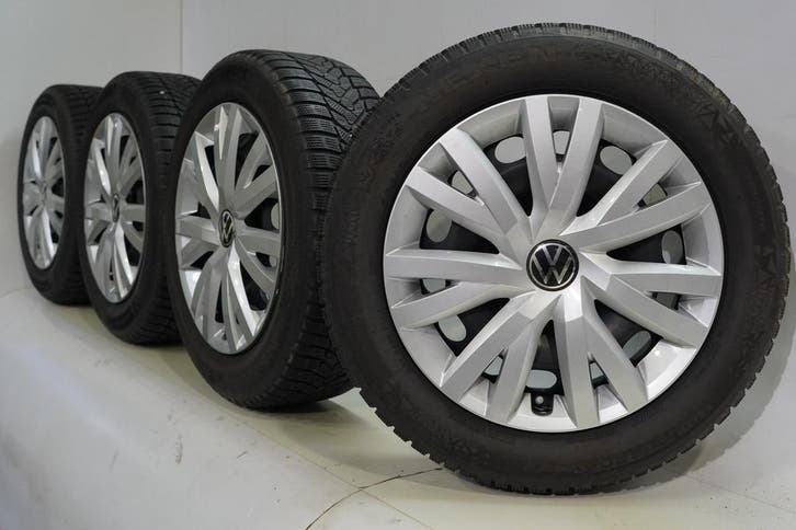 Volkswagen Golf 5 6 7 8 16 inch velgen Nexen Winterbanden Or, Auto-onderdelen, Banden en Velgen, Velg(en), Gebruikt, 16 inch, Winterbanden