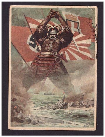 Italië - Militair, illustratoren - WWII - GINO BOCCASILE, Verzamelen, Gelopen