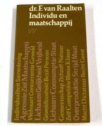 Individu en maatschappy - Raalten, Boeken, Verzenden, Gelezen