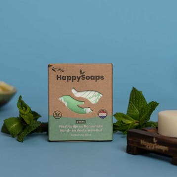 HappySoaps Absolute Mint Hand- en Voetcrème Bar - 40gr, Ophalen of Verzenden, Nieuw, Overige typen