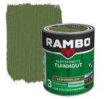 Rambo Pantserbeits Tuinhout Zijdeglans Loofgroen 2.25L, Verzenden, Nieuw, Beits, Minder dan 5 liter