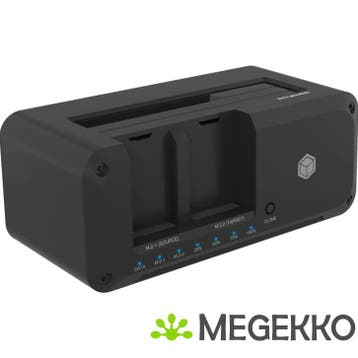 ICY BOX IB-2924MSCL-C31 basisstation voor opslagstations USB, Computers en Software, Harde schijven, Verzenden, Nieuw, RaidSonic