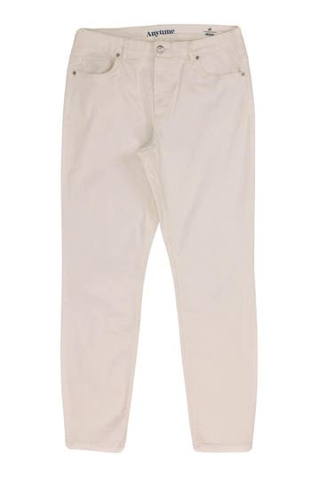 Anytime Broek in maat 46 Wit, Kleding | Dames, Anytime, Verzenden, Zo goed als nieuw, Wit