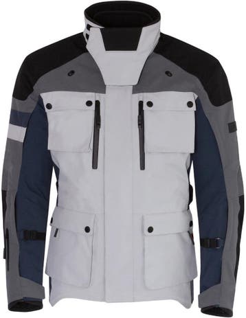 Merlin Solitude D3O Blauw Grijs Textiele Motorjas, Motoren, Kleding | Motorkleding, Nieuw met kaartje, Jas | textiel, Merlin, Heren
