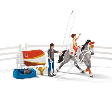 schleich HORSE CLUB Mias voltige rijset (Speelgoed), Verzenden, Nieuw