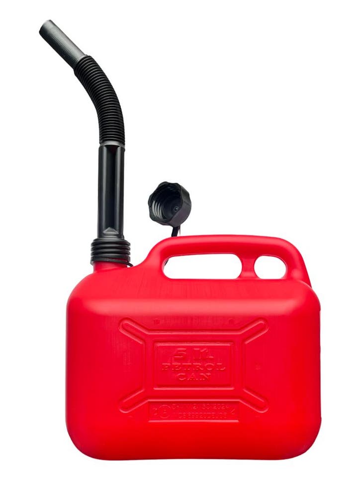 Jerrycan Met Vloeistofindicator - 5 Liter Inhoud - Flexibele, Auto diversen, Overige Auto diversen, Ophalen of Verzenden